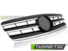 Sportgrill Schwarz/Chrom passend für Mercedes W203 00-07 Sportgrill Schwarz/Chrom passend für Mercedes W203 00-07