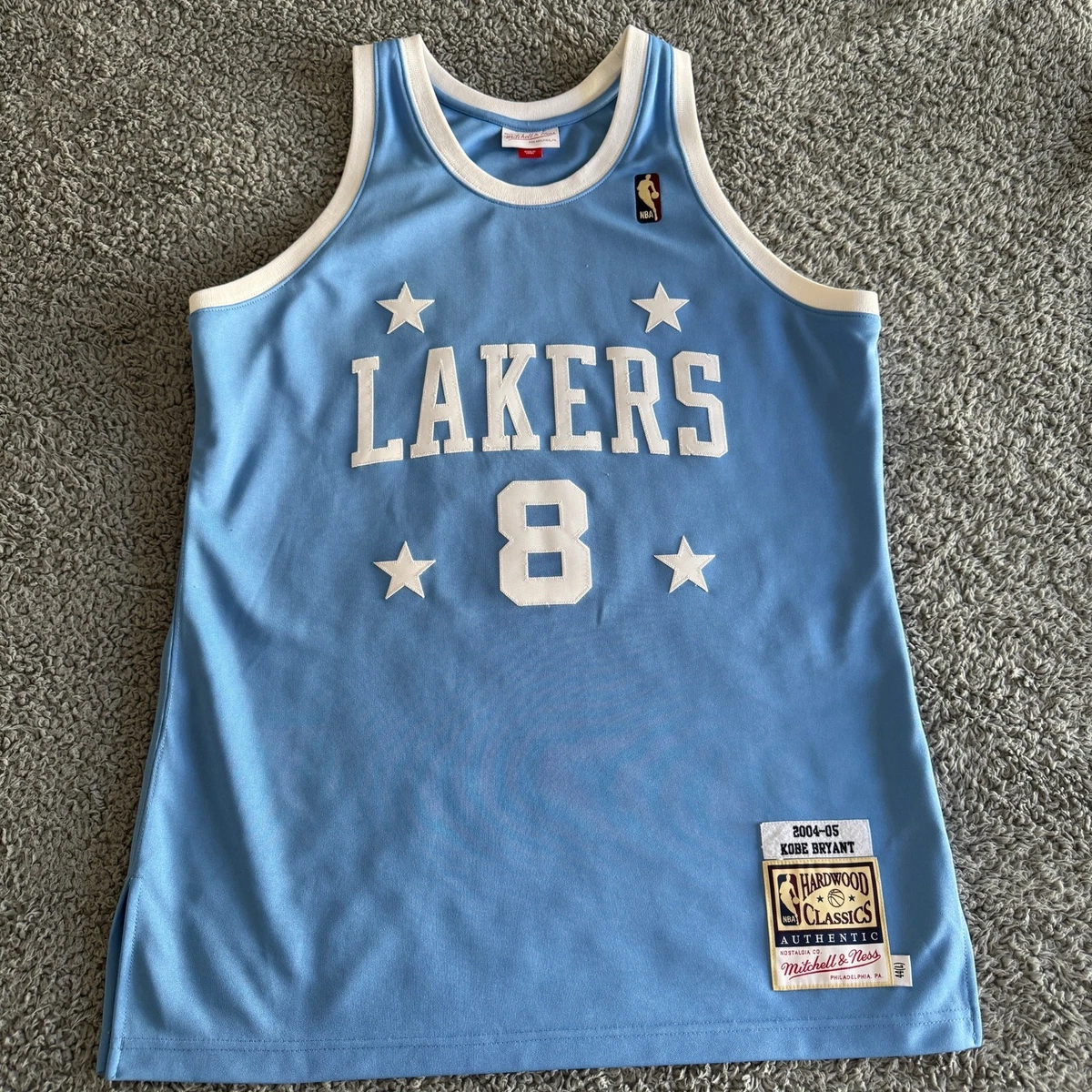 Maillot Authentique Kobe Bryant Lakers Mitchell & Ness - Taille 44 Large, Signé, Original
