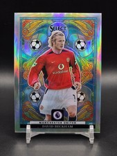 2023-24 Panini Select David Beckham Stained Glass SP #30 Man U
