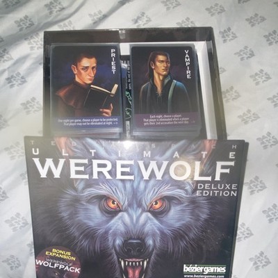 Bezier Games Ultimate Werewolf Deluxe Edition w/ Wolfpack Bonus Expansion