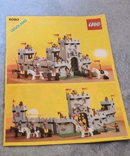 Vintage Lego Castle King's Castle (6080) Instruction Booklet Only