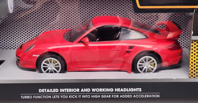 Radio Shack Porsche 911 GT2 1/16 Radio Controlled Car Working