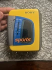 Vtg Sony Sports Walkman WM-FS191 AM FM Radio Cassette Player For Parts Repair