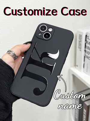 Handyhülle mit Namen & Foto personalisiert Name & Bild Design für iPhone