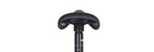DMR Sect Combo Dirt Jump Seat Saddle With 27.2mm Seatpost In Black
