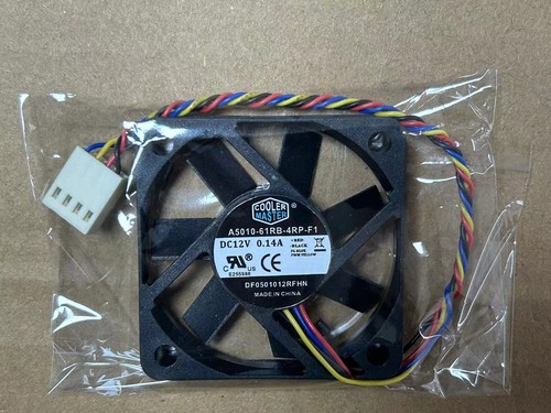 1 PC COOLER MASTER Fan A5010-61RB-4RP-F1 DF501012RFHN 12V 0.14A 5CM cooling fan - Picture 2 of 5
