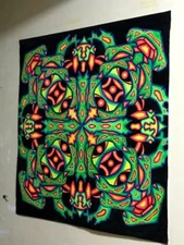Psychedelic UV Painting Backdrop