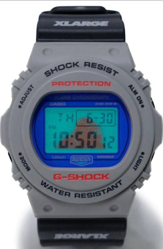 XLARGE G-SHOCKコラボ　DW6900FS 腕時計 w300_tnc.jpg
