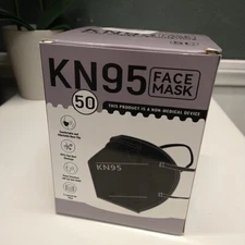 KN95 Face Masks 50 Pack, Soft and Comfortable Disposable Face Masks