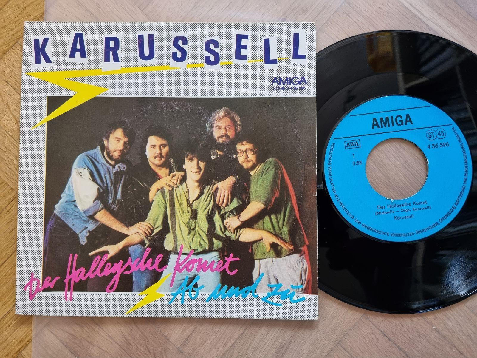 7"" Single Karussell - Der Halleysche Komet Vinyl Amiga