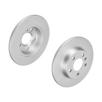 f.becker Bremsscheiben Voll Hinten Rechts Links FüR VW Transporter T4