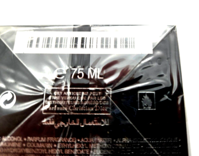 Christian Dior Homme PARFUM 75ml / 2.5 oz Vintage! Stored