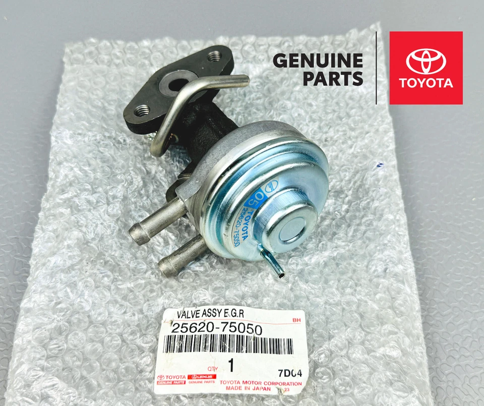 25620-75050 TOYOTA 4RUNNER TACOMA T100 CONJUNTO DE VÁLVULAS EGR NUEVO GENUINO OEM Foto 3 de 4
