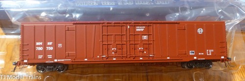 Coche de cerveza BLMA Models HO #53057 (Rd #780759) Santa Fe (logotipo redondo BNSF) BX-166 60' | Zustand: New