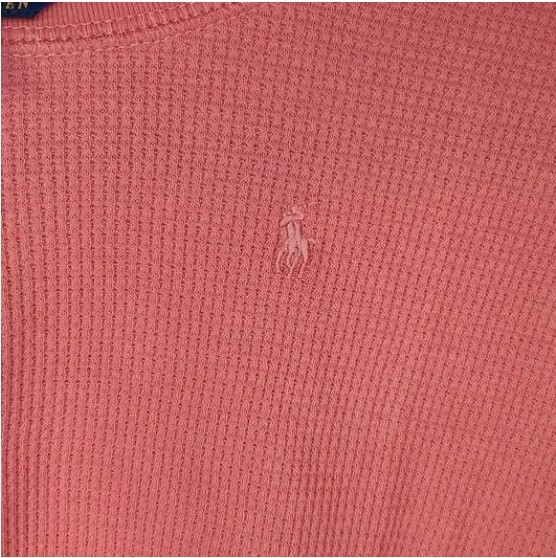 NWT - Kids Polo Ralph Lauren Long Sleeve Waffle Top image 4