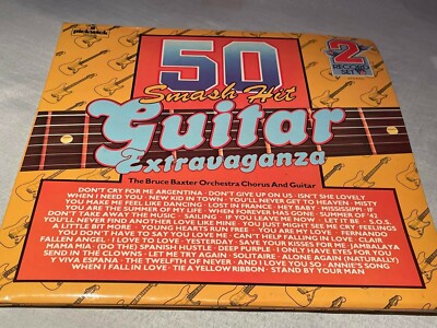 50 Smash Hit Guitar Extravaganza - Original Double Vinyl Record LP Album 50DA319