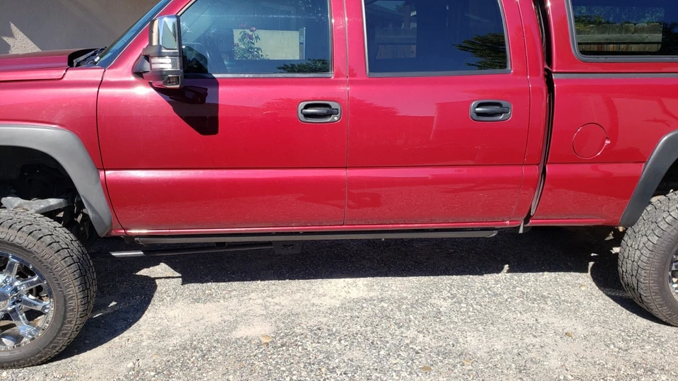 Tablas de correr Amp Research PowerStep para Chevy Silverado 1999-2006 doble cabina NBS Foto 2 de 4