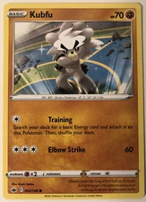 Pokemon Chilling Reign Kubfu 93/198 NM/M 