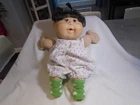 2004 CABBAGE PATCH KIDS ASIAN DOLL BLACK HAIR BROWN EYES 14"