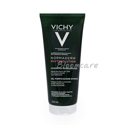 Vichy Normaderm Phytosolution Purifying Cleansing Gel 200ml Exp.03/2026