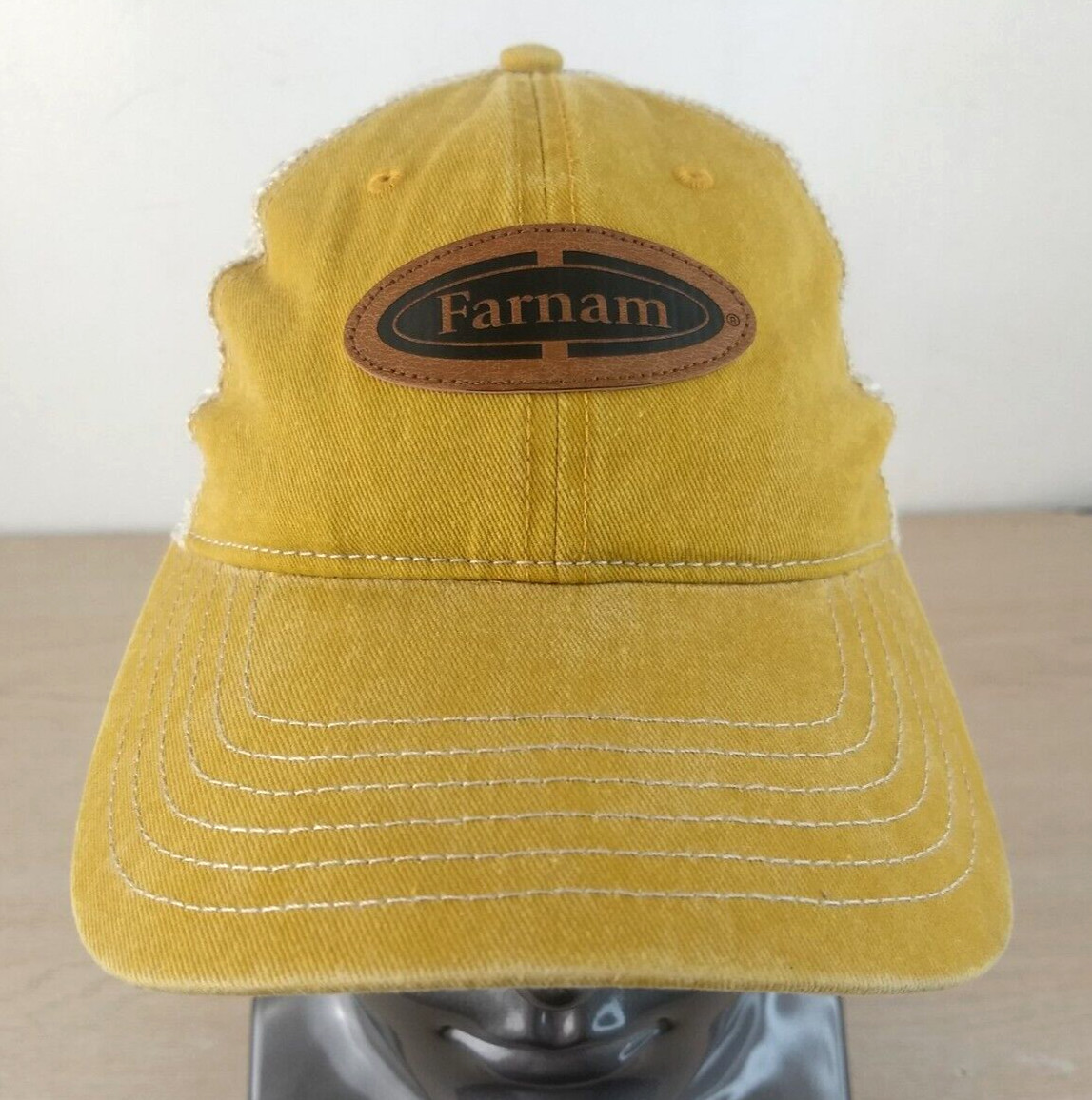 FARNAM PATCH LOGO ADJUSTABLE SNAPBACK TRUCKER/MES… - image 1