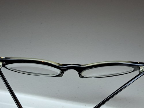 Shuron Eye Glasses Eyeglasses Frames Vintage Retro Cat Eye 5 1/2 46-20 USA - Picture 7 of 9