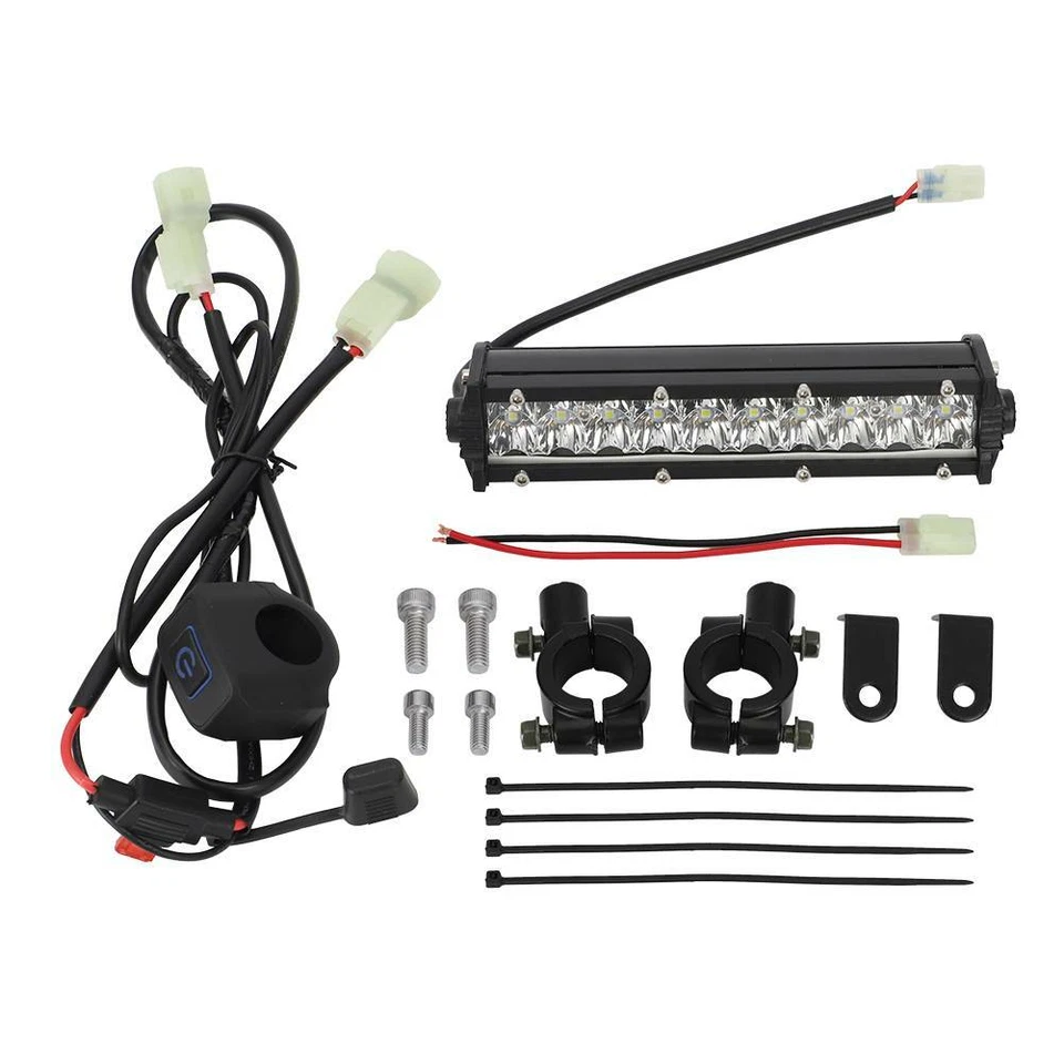 For Yamaha TTR110E 2008-2022 Plug and Play LED Headlight Light Bar Lighting Kit - Image 2 of 4