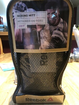 Reebok Boxing Mitt - Grey & Black