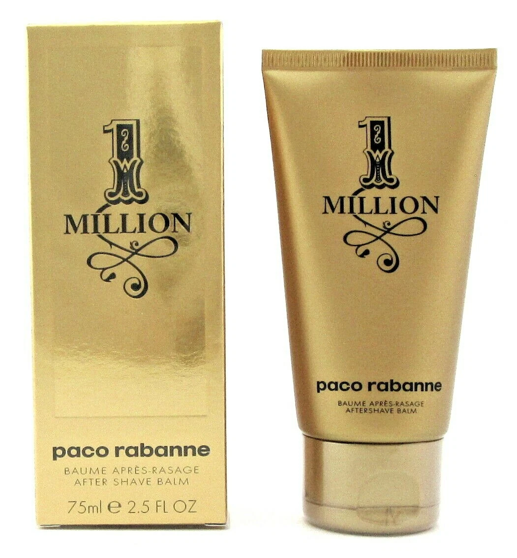 Paco Rabanne 1 Million 2.5 oz. After Shave Balm for Men. New