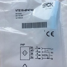 one NEW SICK Photoelectric Sensor switch VTE18-4P4740 Fast Shipping