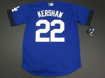 Clayton Kershaw #22 Los Angeles Dodgers City Connect Royal Jersey