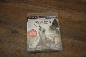 Assassin's Creed III 3 PS3 (Sony PlayStation 3, 2012) Complete w/ Manual Tested