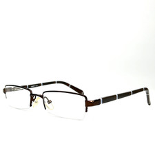 Seventeen SV 5311 Brown Rectangular Half Rim Eyeglasses Frames 47[]18 135 mm