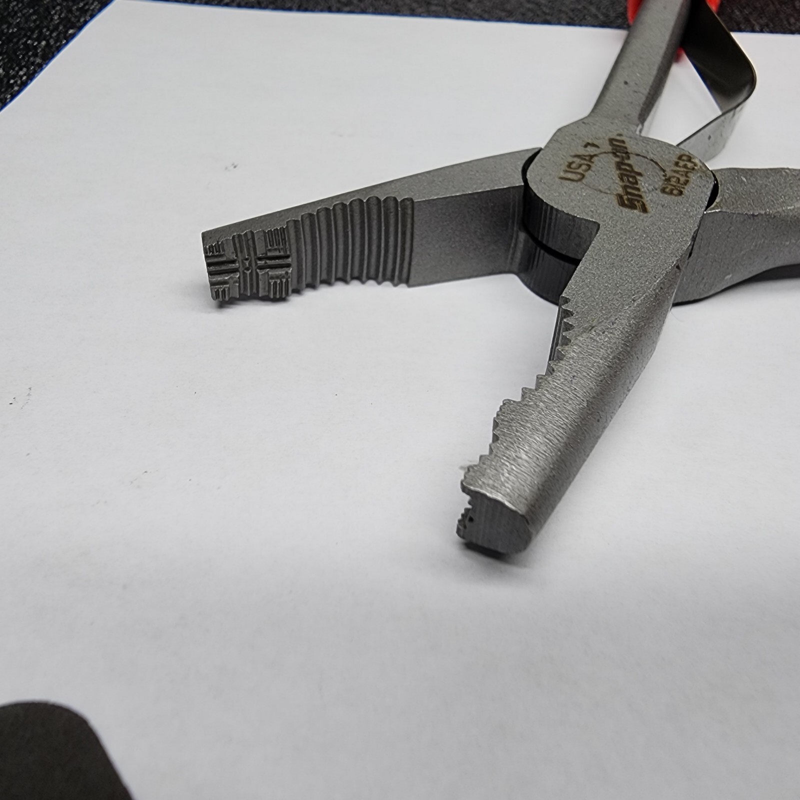 Snapon Tools USA NEW RED Long Pistol Grip Needle Nose Pliers 612AEP eBay