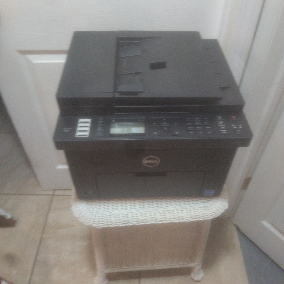 Dell C1765NFW AIO Wireless Color laser Printer Fax Scan only. NEED ink