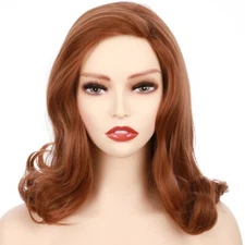 OneDor Women's Short Hair 50s Cosplay Wavy Queens Gambit  Wig (Diva Waves)