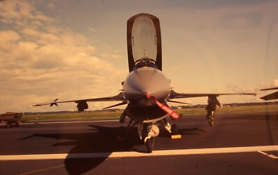 1x gerahmtes hamafix original Farb Dia Slide Air Force, Air craft, Jet  (12)