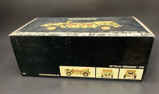 MINICHAMPS 1/18 1:18 VW type 82 Kubelwagen Tripoli 1942 | eBay MINICHAMPS 1/18 1:18 VW type 82 Kubelwagen Tripoli 1942 | eBay