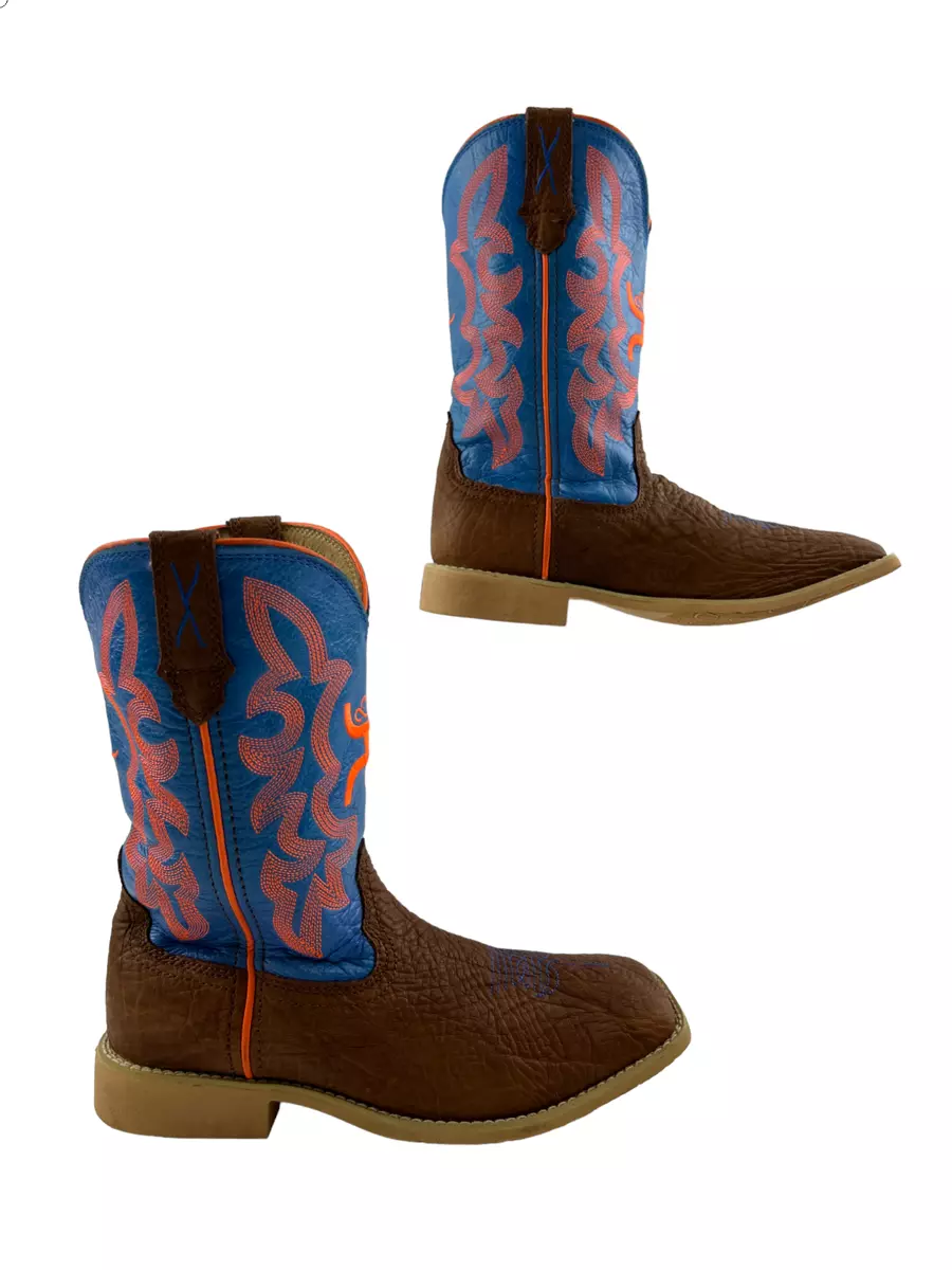 Twisted x blue and orange boots sale
