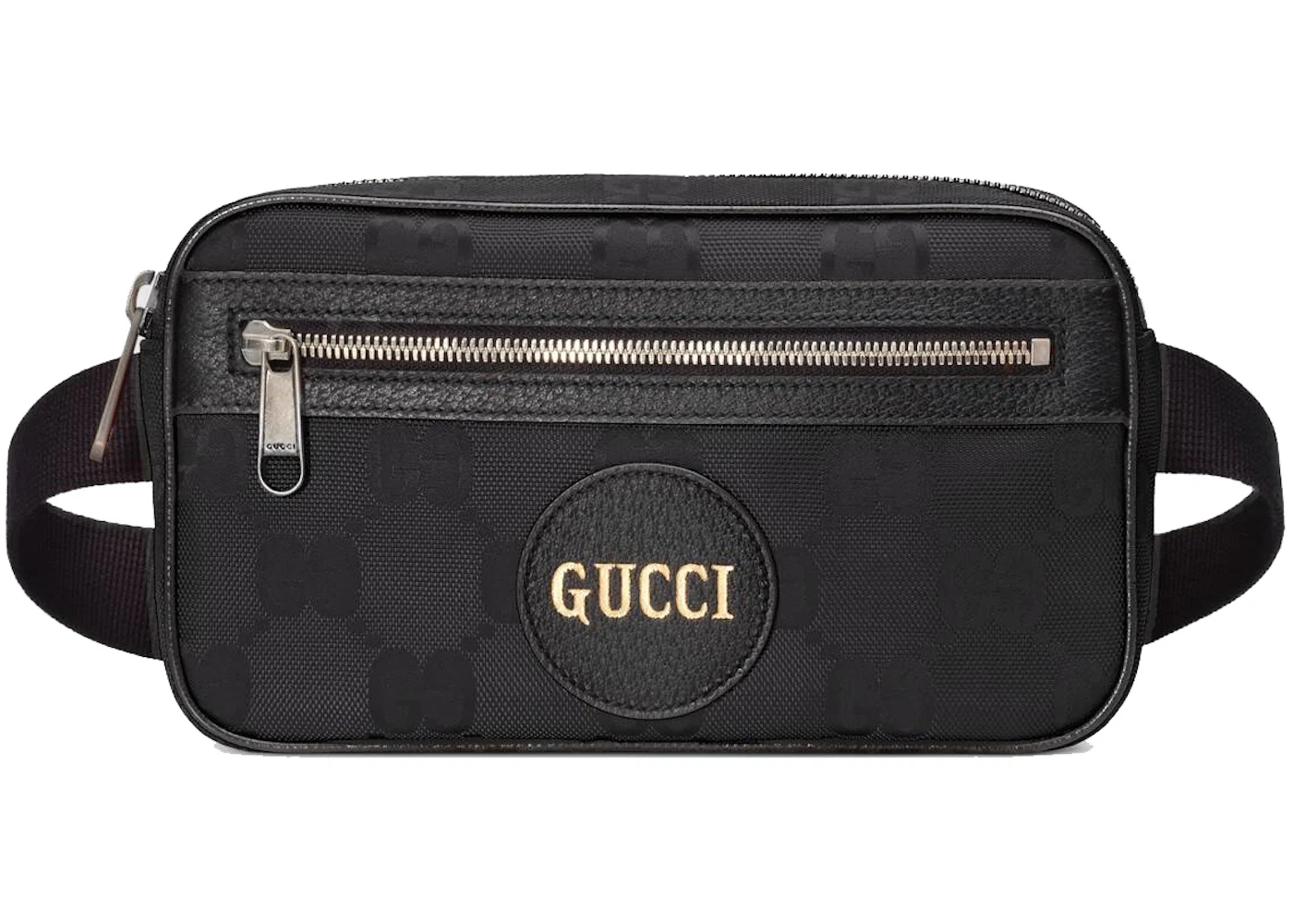 Sac bandoulière ceinture Gucci Off The Grid homme unisexe noir GG Fanny