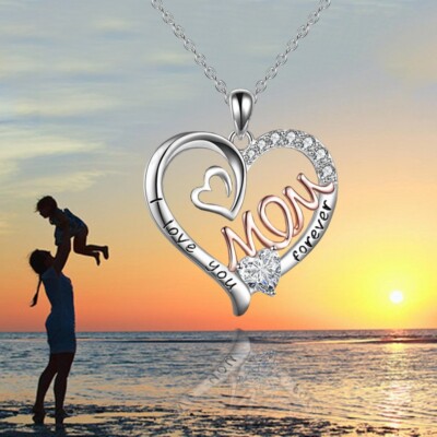 Wholesale 10pcs Gifts for Mother Necklace Pendant Sterling Silver