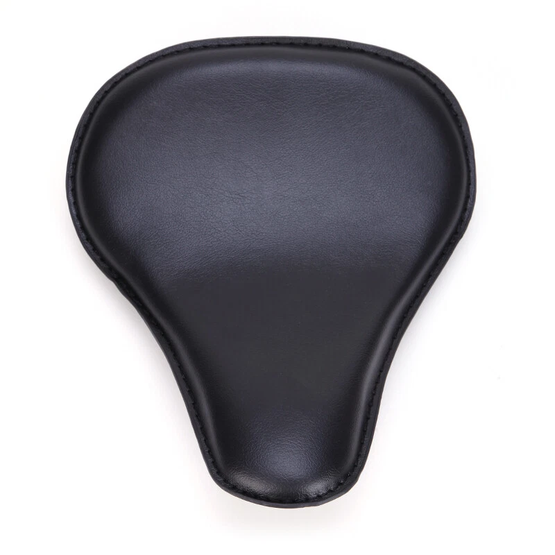 Asientos Bobber Solo cuero negro para Honda Magna 750 VF750C Nighthawk 250 CB250 Foto 4 de 4