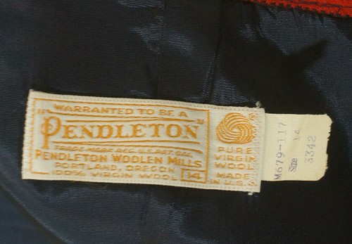 Pendleton Wollrock 70er Vintage Royal Stewart kariert High Waist Taft gefüttert - Bild 5 von 10