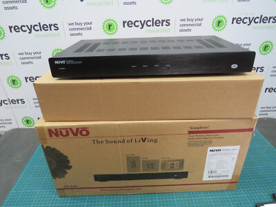 Nuvo NV-A4DS-UKWT Simplese 4 Quellen 4 Zonen Audioverteilungssystem UK Stil
