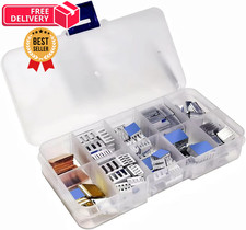 Pastall 100 PCS 8 Different Sizes Heatsink Kit for Raspberry Pi A B 4/5