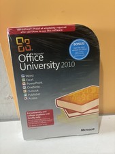 Microsoft Office University 2010 - New Open Box