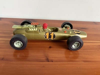 Vintage Aurora Processed Plastic Co. STP Indy Race Car w/ Driver - 11.5 