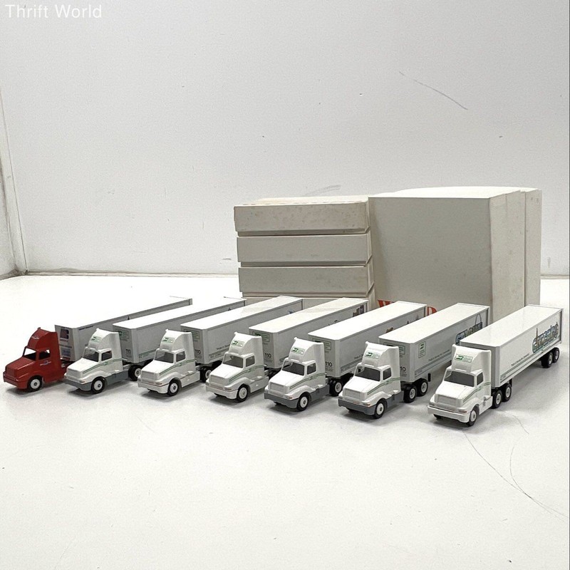 Winross Diecast Semi Truck Lot 7 Vehicles City Series 1996 Olympics Atlanta