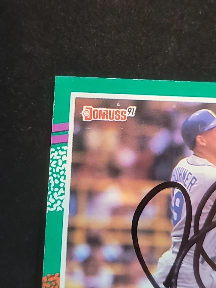 Jay Buhner 1991 Donruss Mail Return Auto. Seattle Mariners 509 - Image 3 of 4