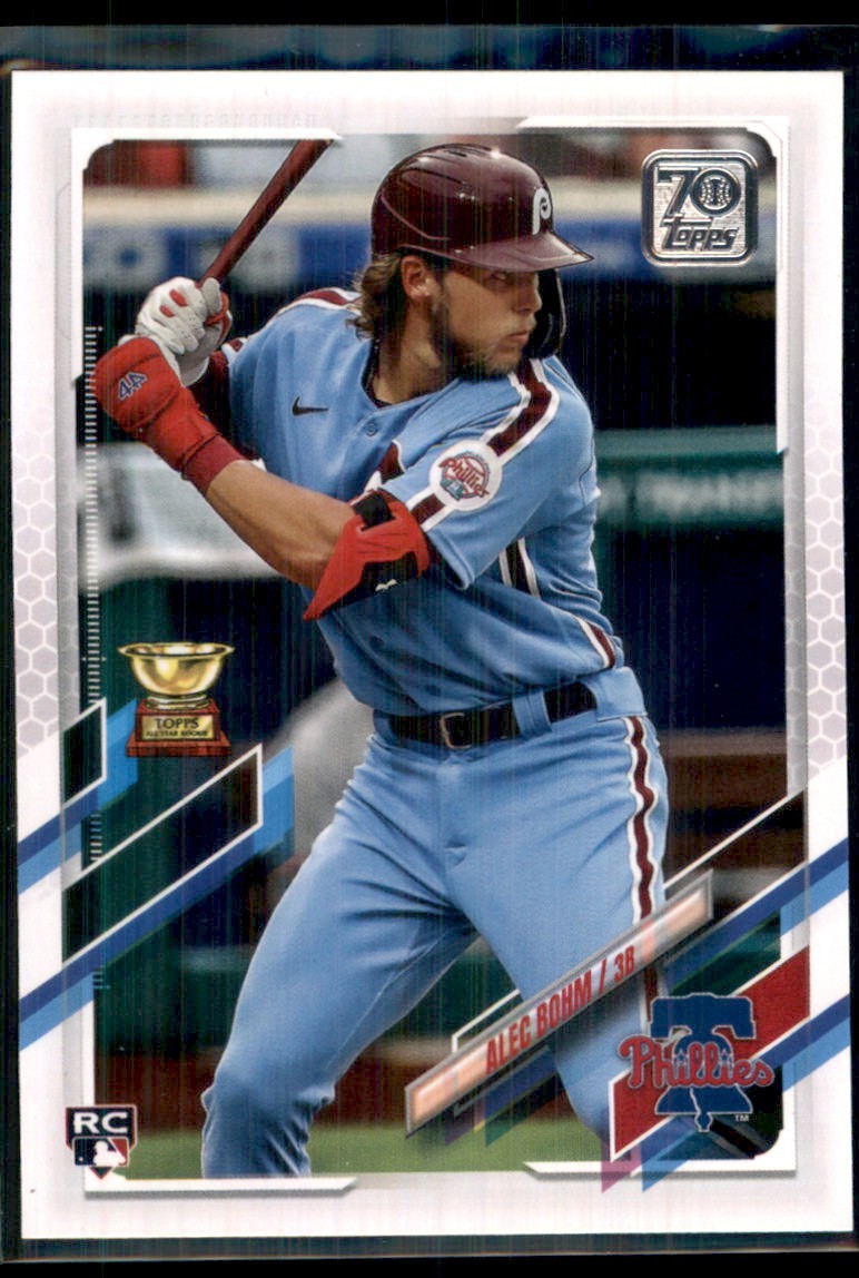 2021 Topps Alec Bohm RC Philadelphia Phillies #277